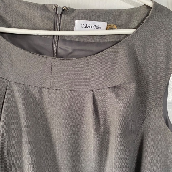 Calvin Klein Work Dress - Grey - Picture 3 of 4